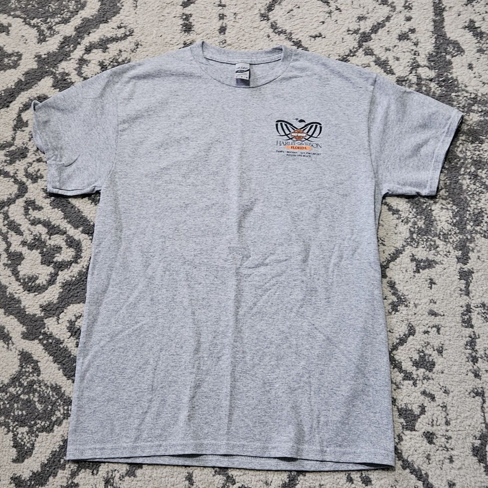 Harley-Davidson Gray Men's T-Shirt - Picture 2 of 5
